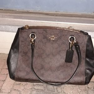 Coach Christie Sig Small Carryall Nwt